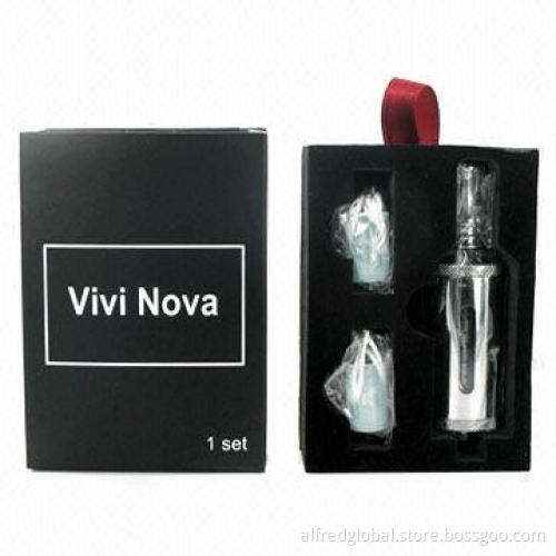 Alfred-global Newest Rebuildable Clearomizer, Vivi Nova V5, 3.5mL Chrome Set E-cigarette